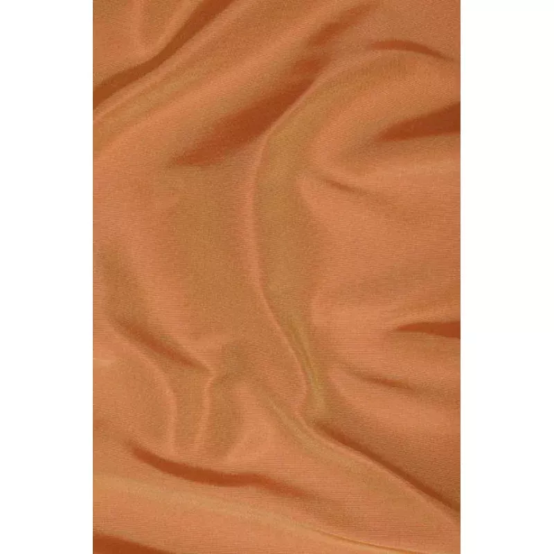 Pumpkin Heavy Taffeta Silk Fabric