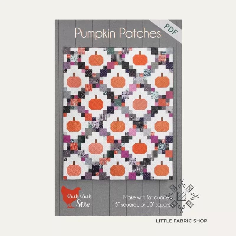 Pumpkin Patches | Quilt Pattern | Cluck Cluck Sew