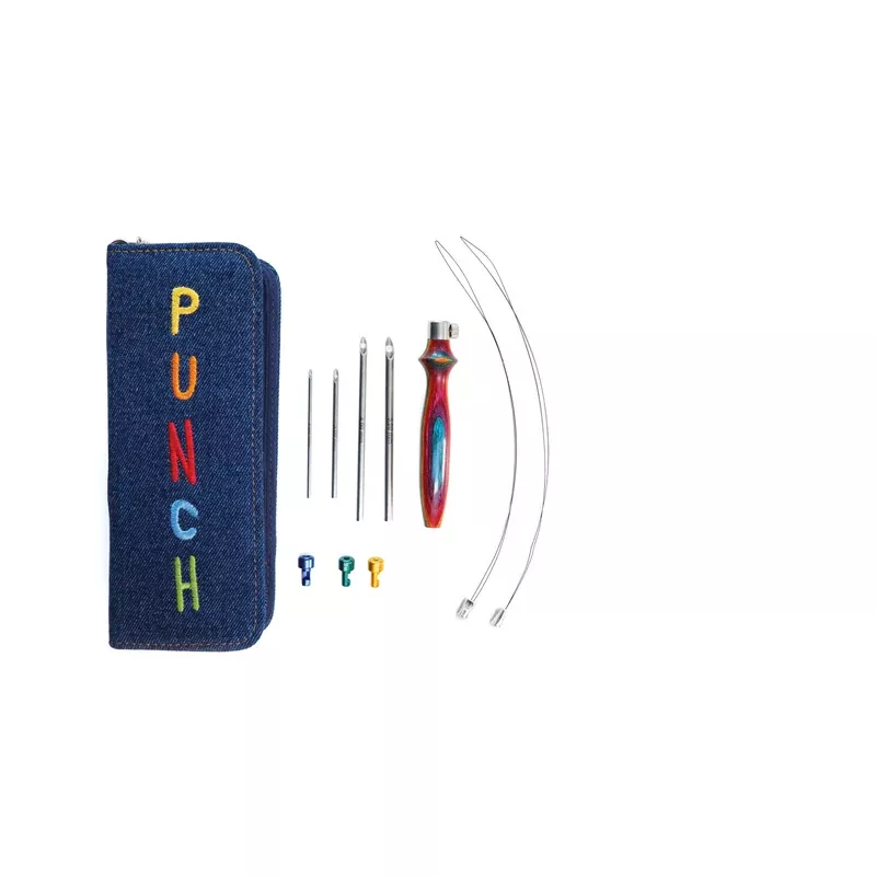 Punch Needle Set and also Pre-stretched Fabric Frames by KnitPro