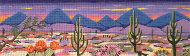 Purple Palm Designs – Desert Sunset