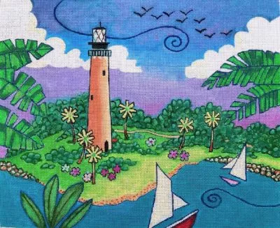 Purple Palm Designs – Jupiter Lighthouse