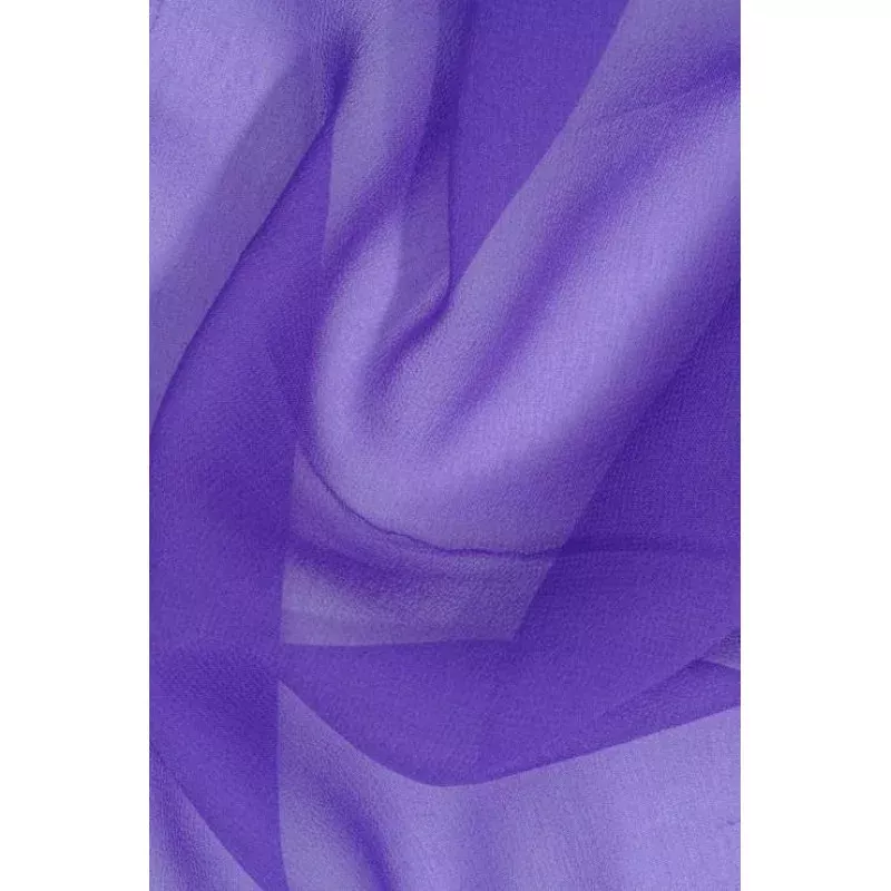 Purple Silk Georgette Fabric