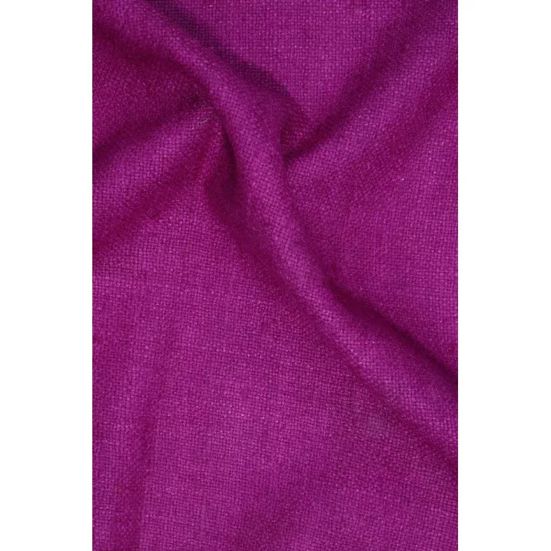 Purple Silk Linen (Matka) Fabric