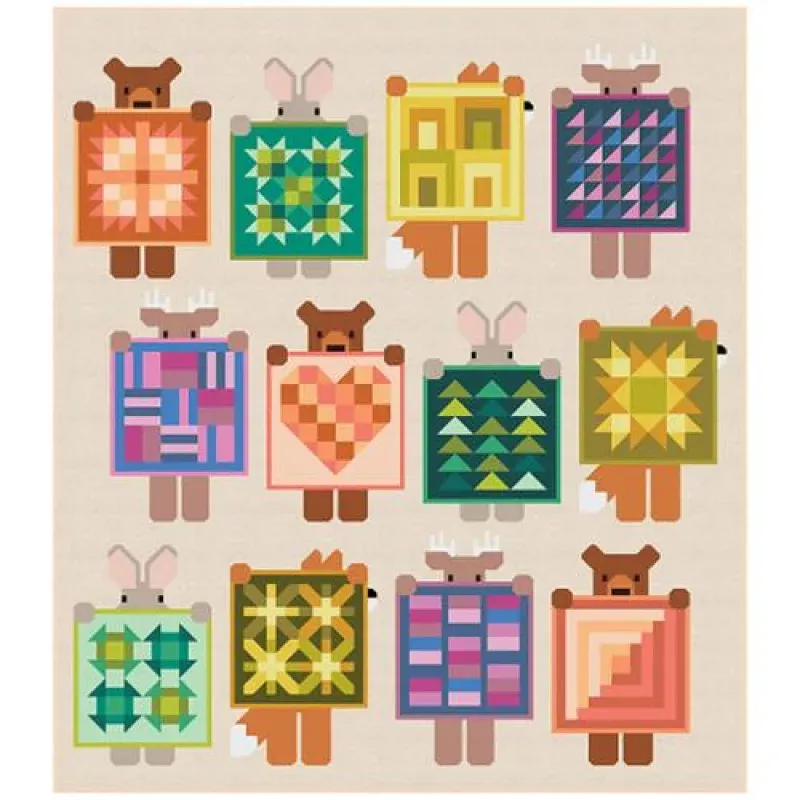 Quilt Kit – Bella Solids 2025 Kit – Show and Tell