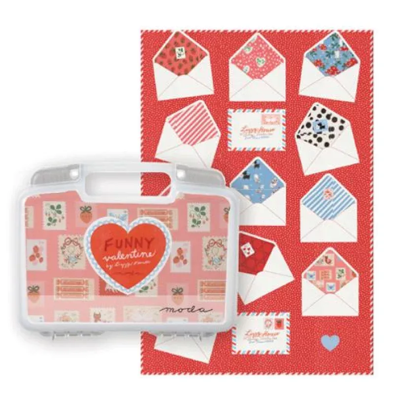 Quilt Kit – Funny Valentine Collectors Bin – Advent Calendar