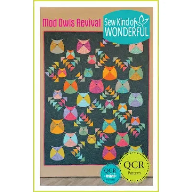 Quilt Kit – Mod Owls Revival