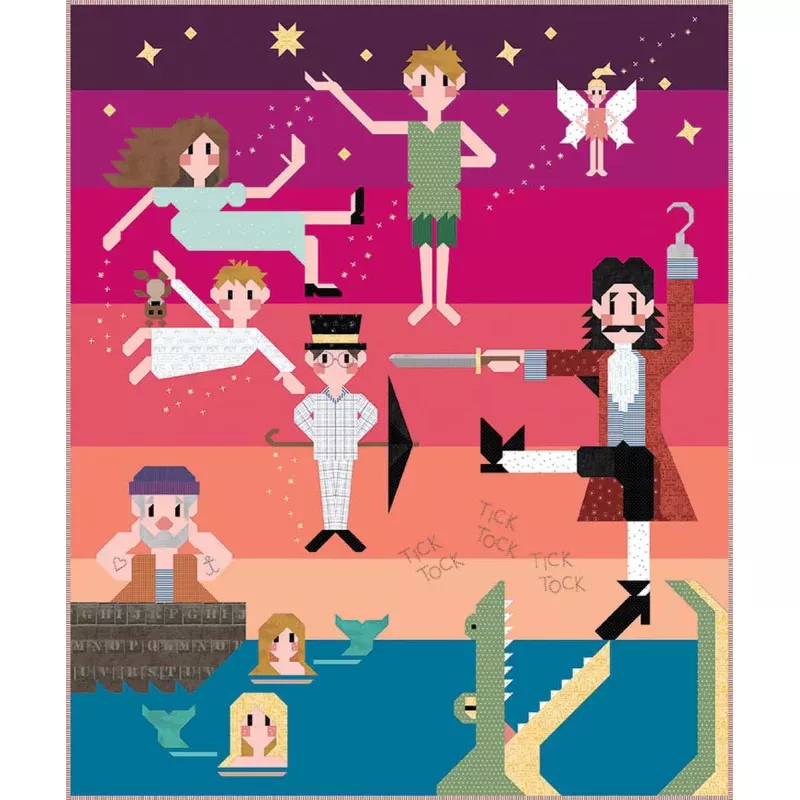 Quilt Kit – Second Star to the Right – Dawn