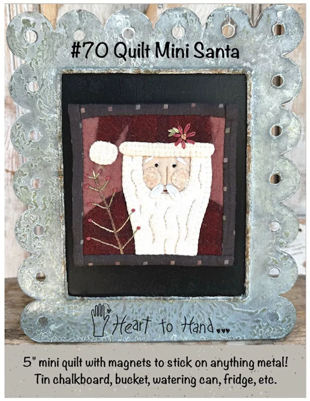 Quilt Mini Santa