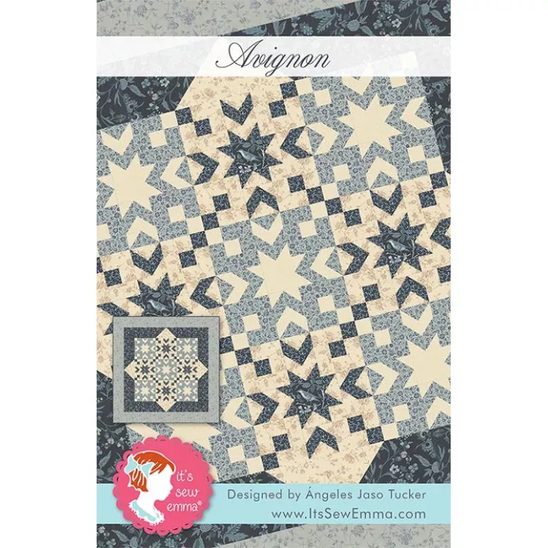 Quilt Pattern – Avignon – Fat Quarter Pattern