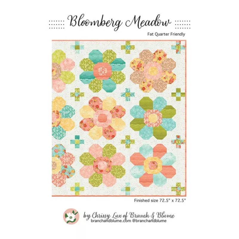 Quilt Pattern – Bloomberg Meadow – Patchwork Pattern