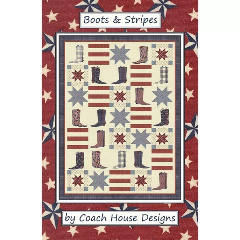Quilt Pattern – Boots & Stripes