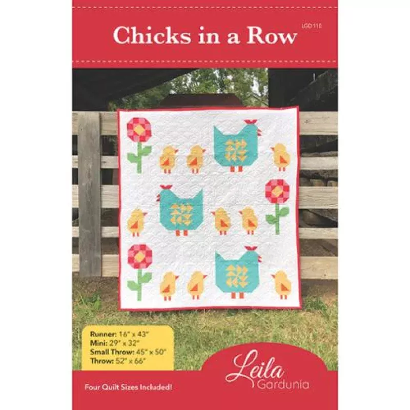 Quilt Pattern – Chicks In A Row – Hen and Chicks Quilt