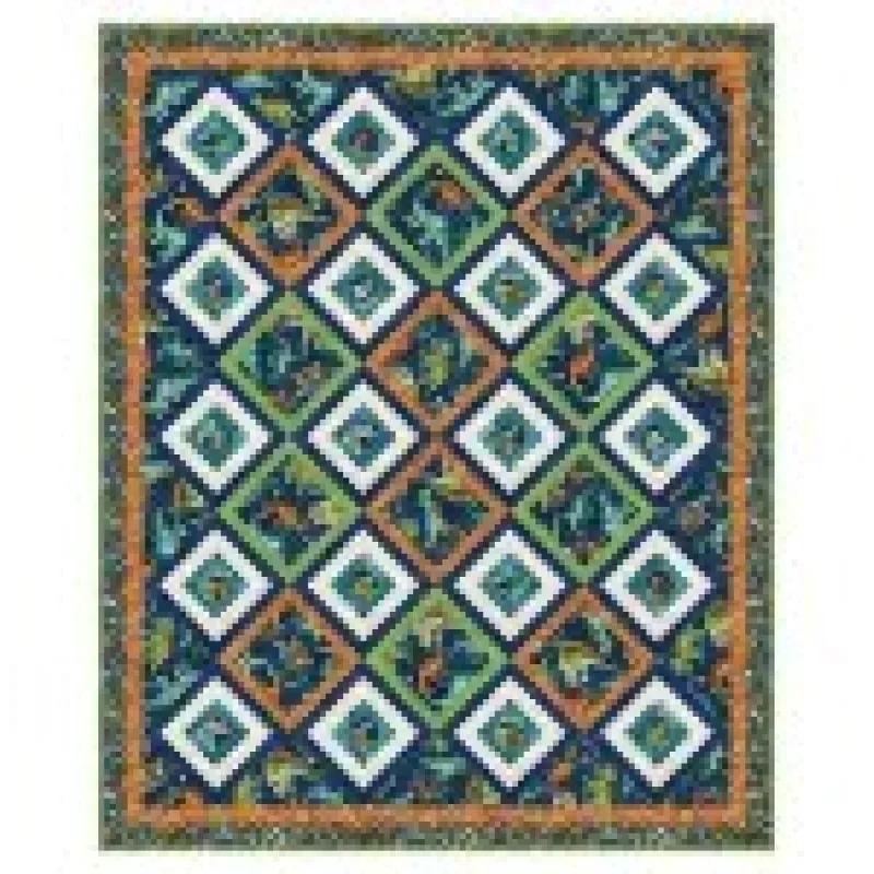 Quilt Pattern – Dino Roar – Dinosaur Quilt