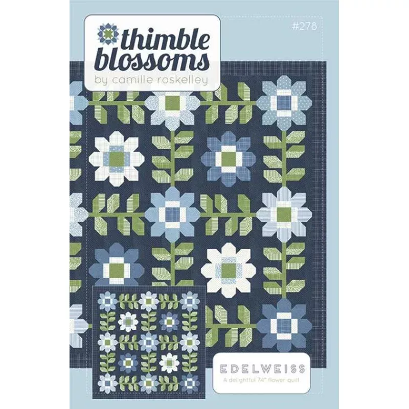 Quilt Pattern – Edelweiss – Thimble Blossoms – Fat Quarter Pattern