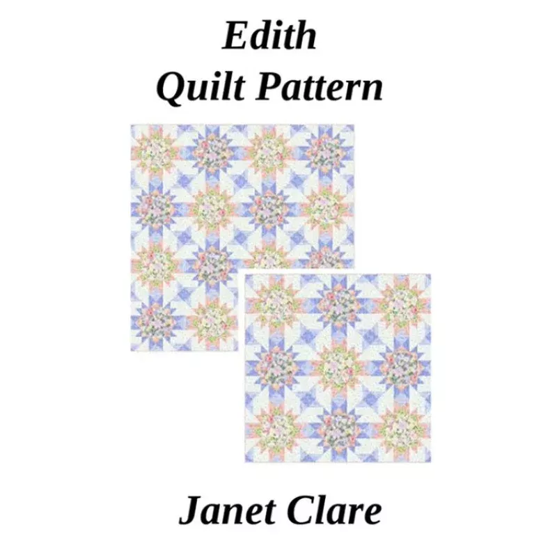 Quilt Pattern – Edith – Patchwork Quilt Pattern