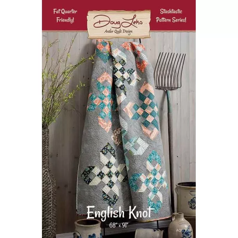 Quilt Pattern – English Knot – Fat Quarter Pattern
