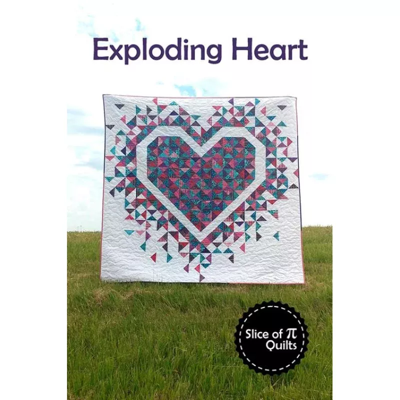 Quilt Pattern – Exploding Heart – Heart Quilt