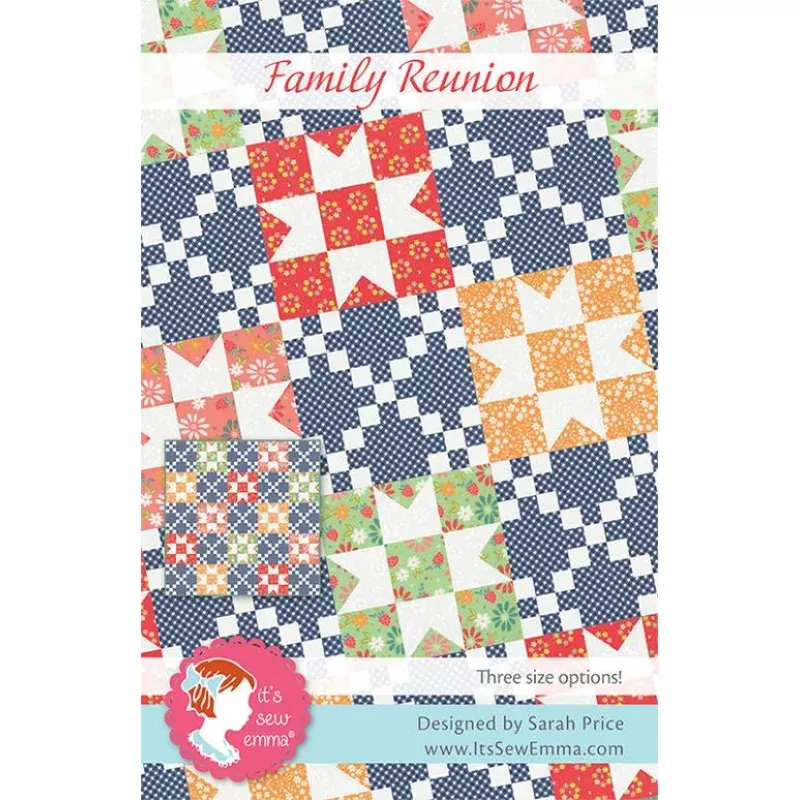 Quilt Pattern – Family Reunion – Patchwork Quilt