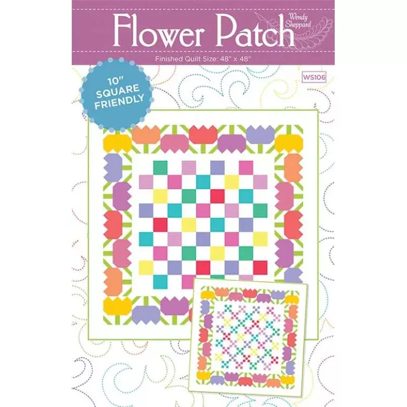 Quilt Pattern – Flower Patch – Layer Cake Pattern