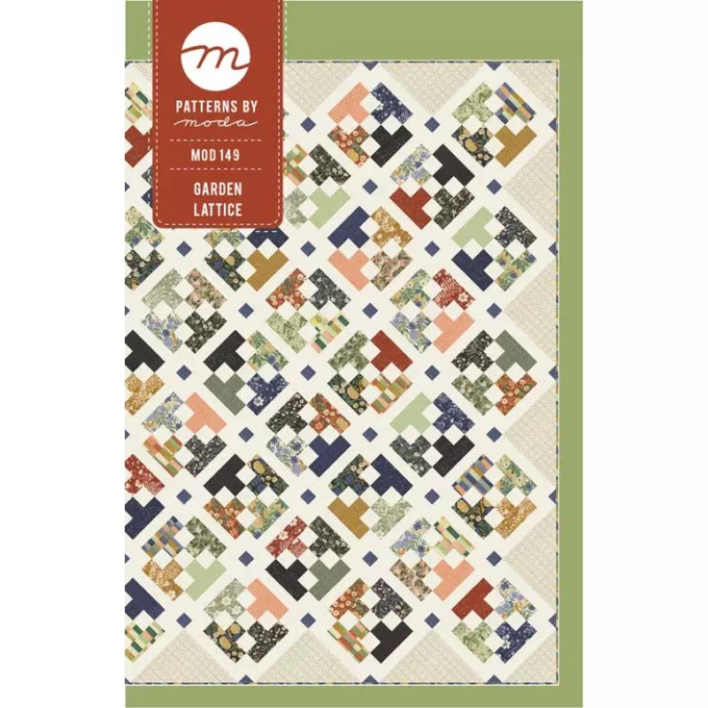 Quilt Pattern – Garden Lattice – Jelly Roll Pattern