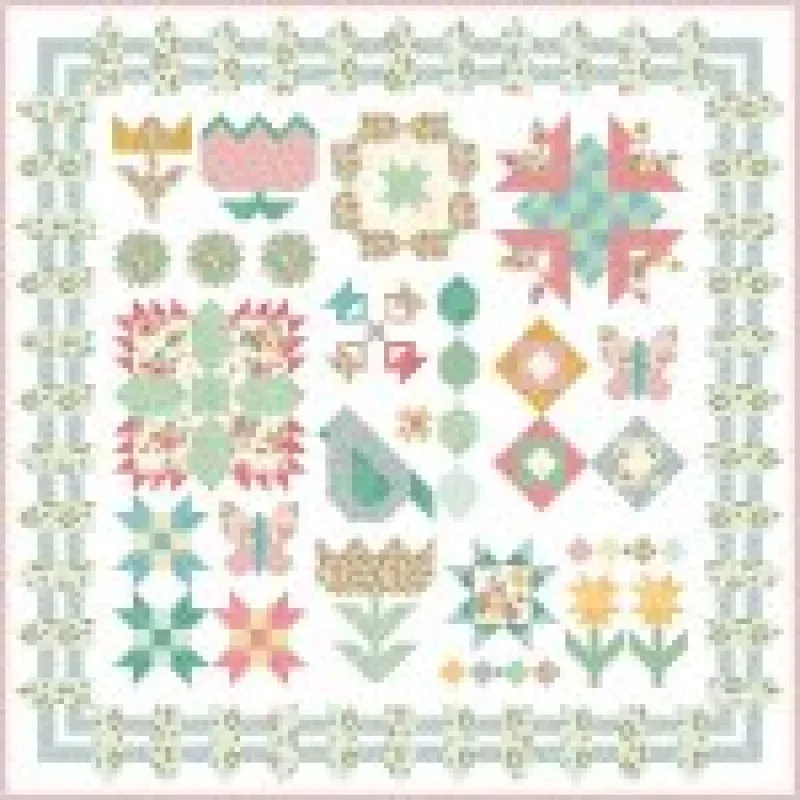 Quilt Pattern – Garden Varity