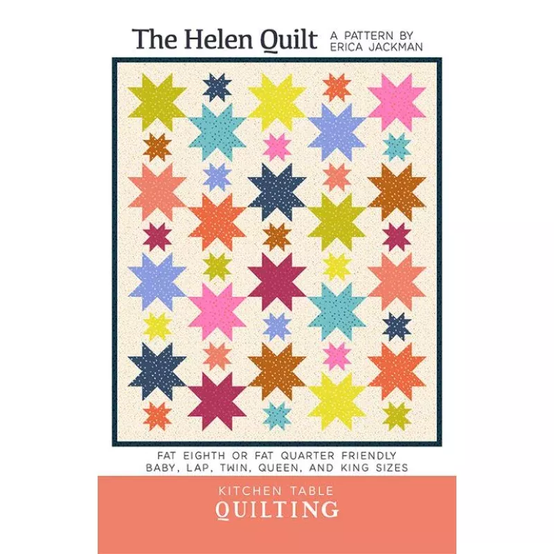 Quilt Pattern – The Helen Quilt – Fat Quarter Pattern