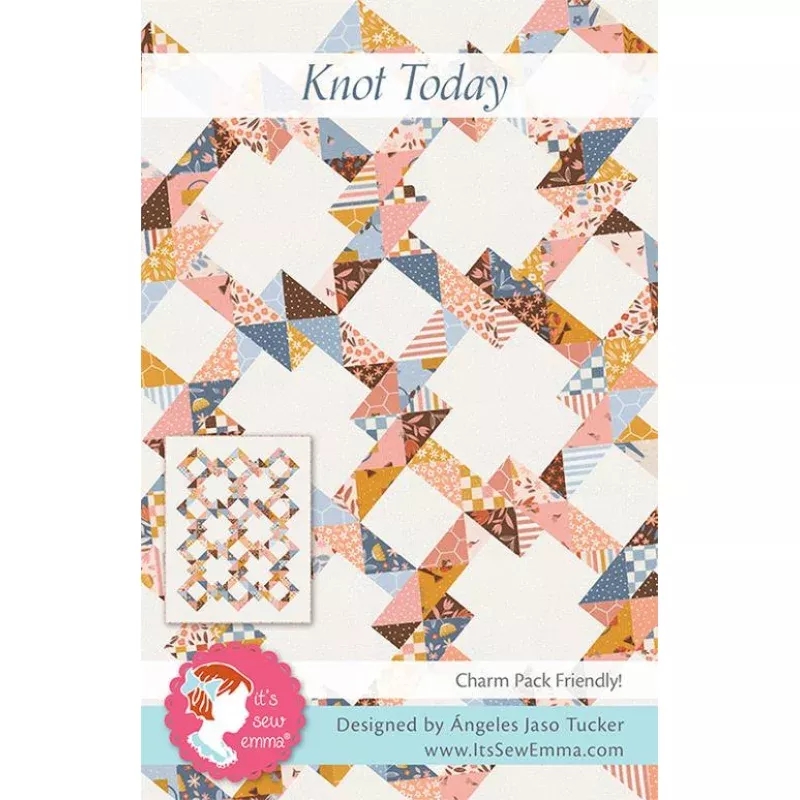 Quilt Pattern – Knot Today – Charm Pattern