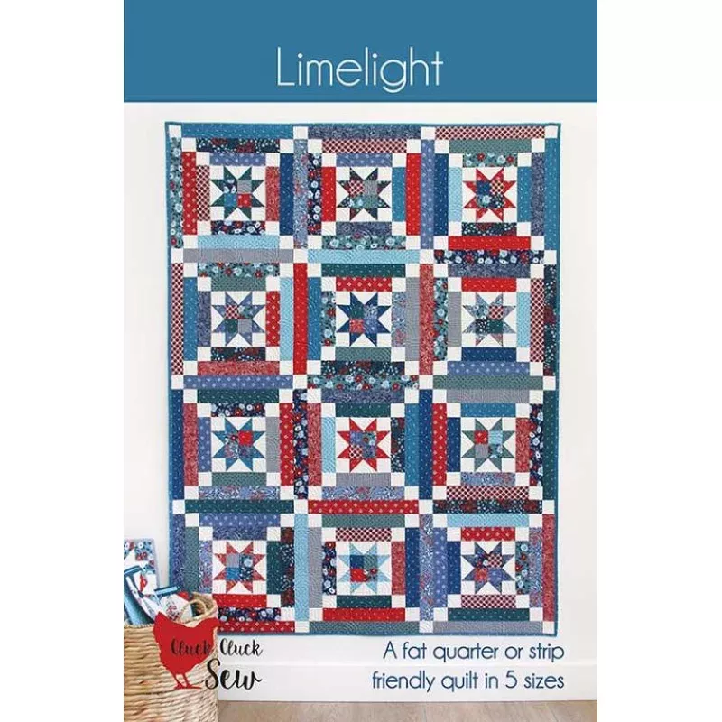 Quilt Pattern – Limelight – Patriotic – Patchwork Quilt