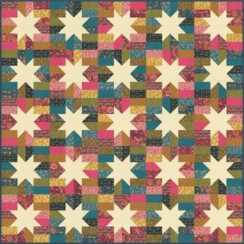 Quilt Pattern – Little Lights – Fat Quarter Quilt