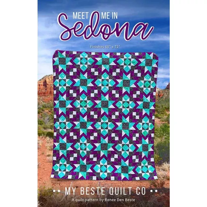 Quilt Pattern – Meet Me in Sedona – Patchwork Quilt
