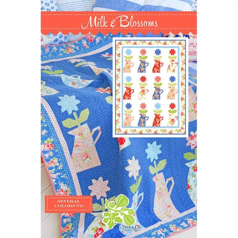 Quilt Pattern – Milk & Blossoms