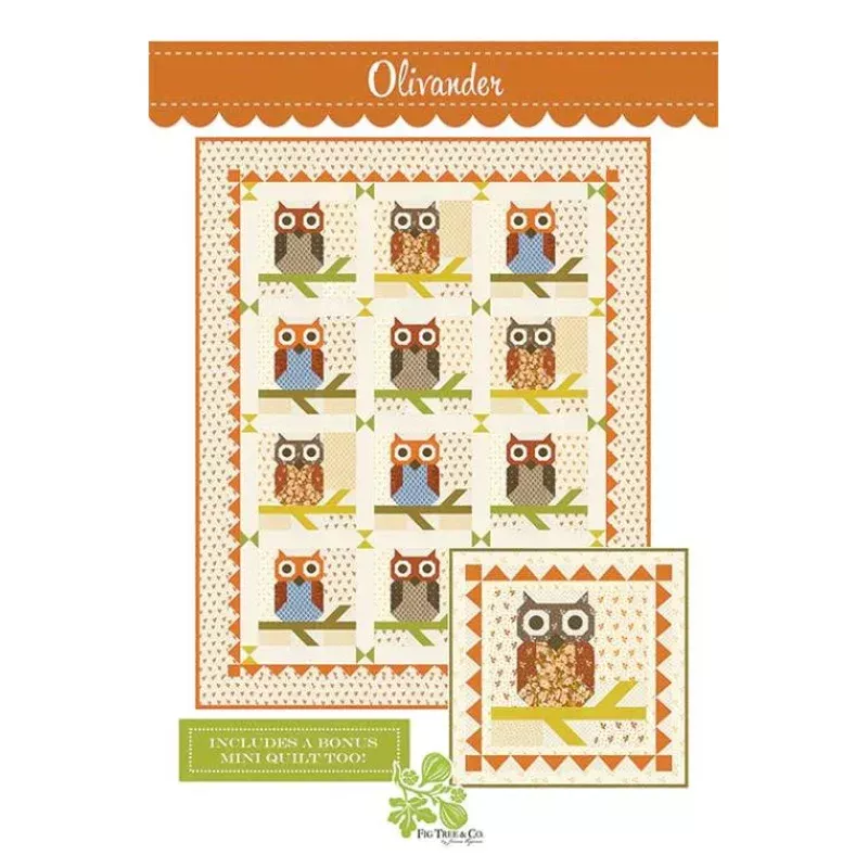 Quilt Pattern – Olivander – Machine Pieced