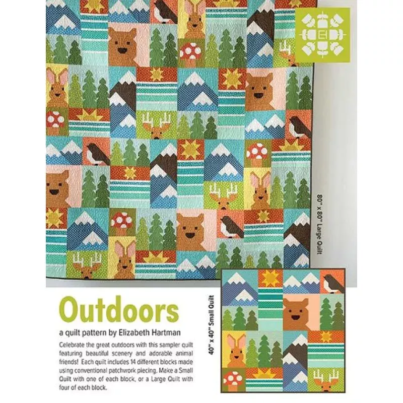 Quilt Pattern – Outdoors – Machine Pieced Quilting