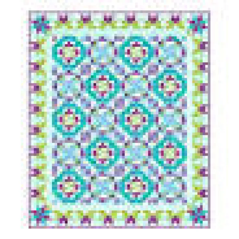 Quilt Pattern – Purple Paradise