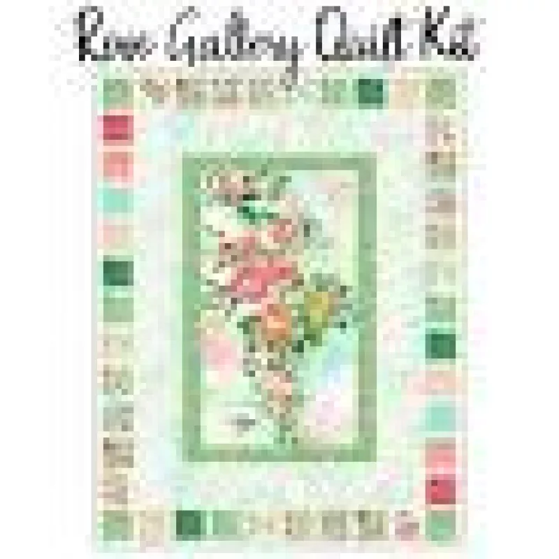 Quilt Pattern – Rose Gallery – Panel Quilt Pattern