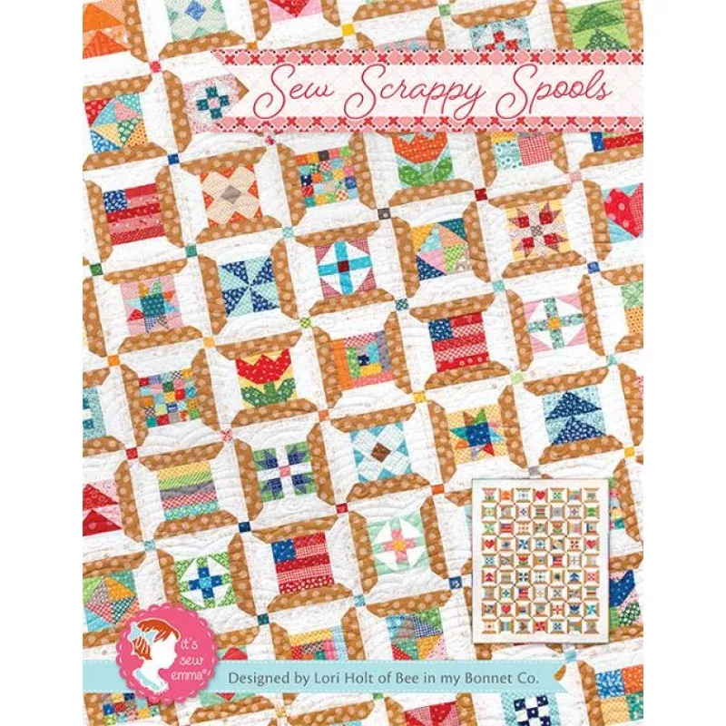 Quilt Pattern – Sew Scrappy Spools