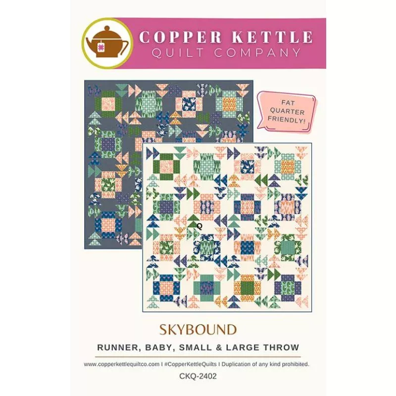 Quilt Pattern – Skybound – Fat Quarter Quilt Pattern