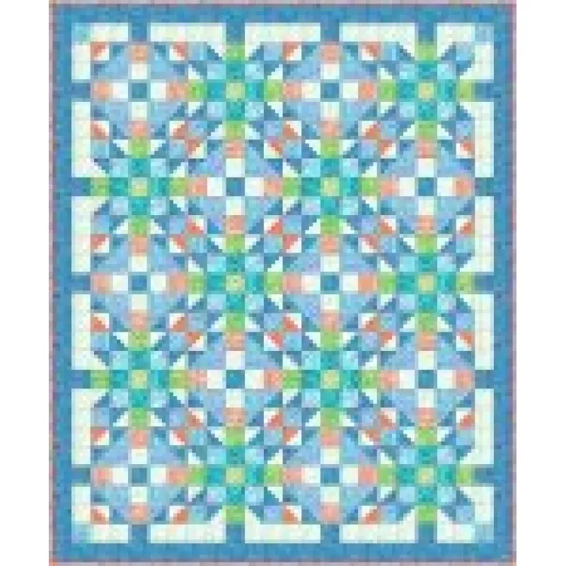 Quilt Pattern – Splash of Paradise
