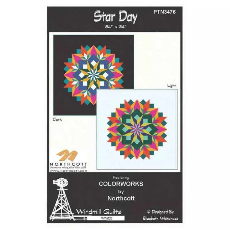 Quilt Pattern – Star Day – Star Quilt Pattern