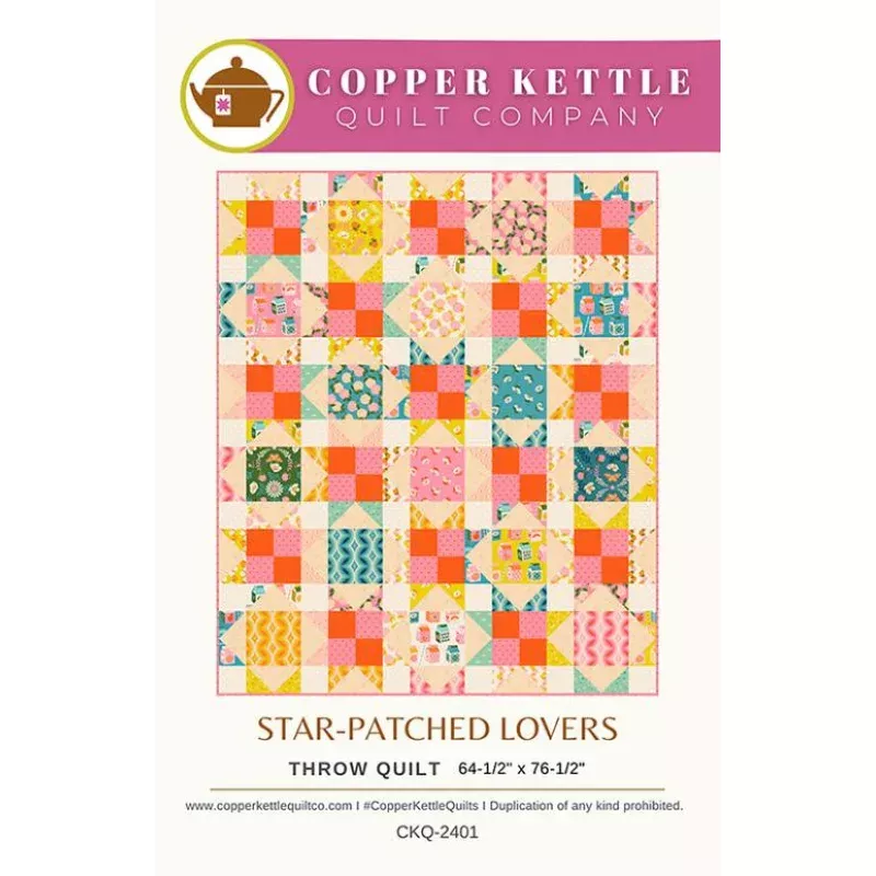 Quilt Pattern – Star-Patched Lovers – Layer Cake Pattern