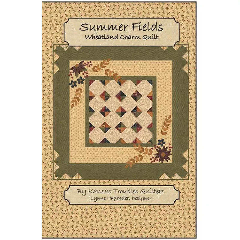Quilt Pattern – Summer Fields – Charm Pack Pattern