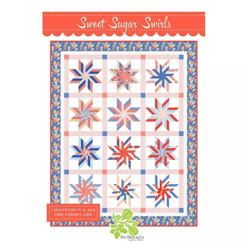 Quilt Pattern – Sweet Sugar Swirls