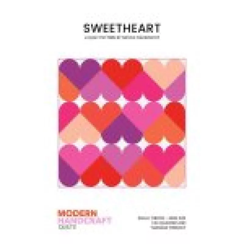 Quilt Pattern – Sweetheart – Nicole Daksiewicz – Multiple Sizes