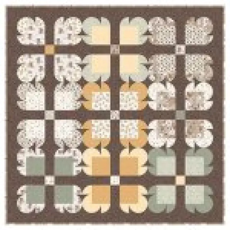 Quilt Pattern – Teddy Bear Paw – Traditionally Pieced
