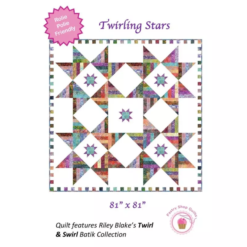 Quilt Pattern – Twirling Stars