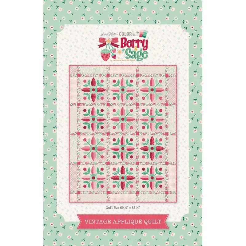 Quilt Pattern – Vintage Applique Quilt Pattern