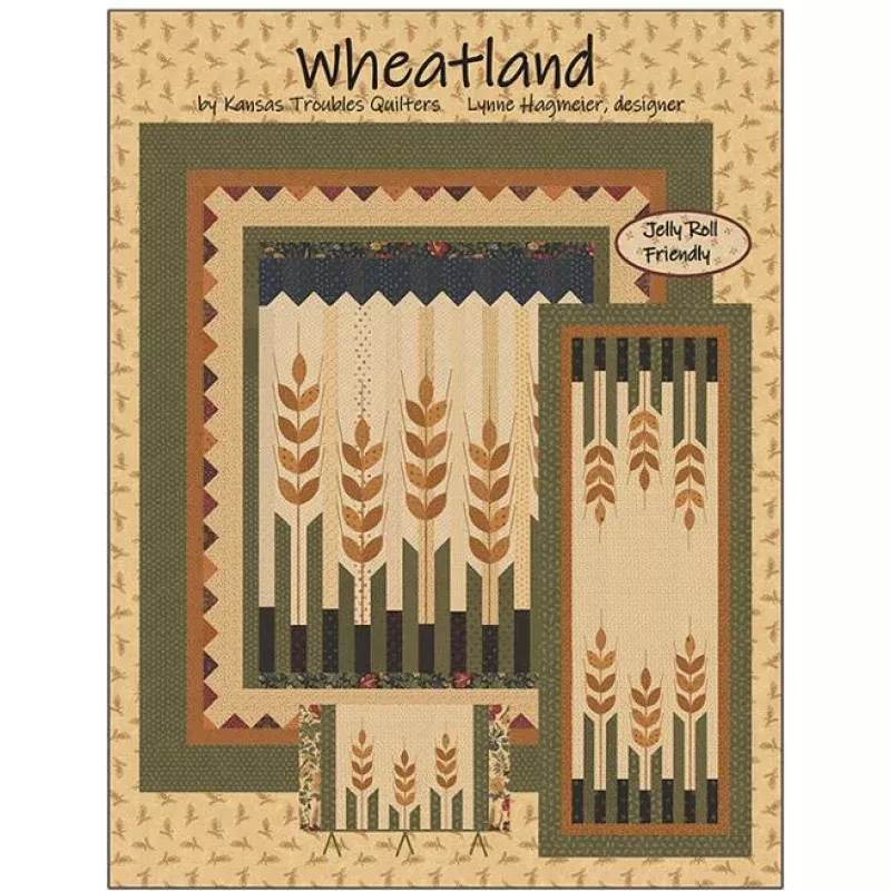 Quilt Pattern – Wheatland – Jelly Roll Pattern
