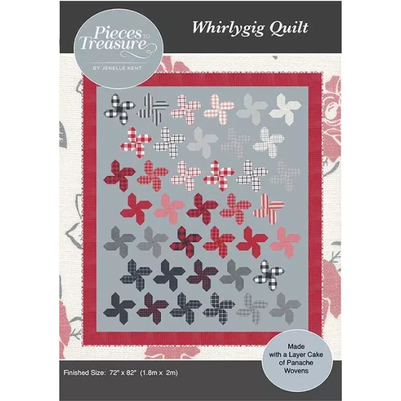 Quilt Pattern – Whirlygig – Layer Cake Pattern
