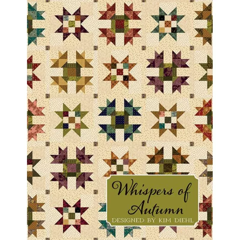Quilt Pattern – Whispers of Autumn – Fat Quarter Pattern