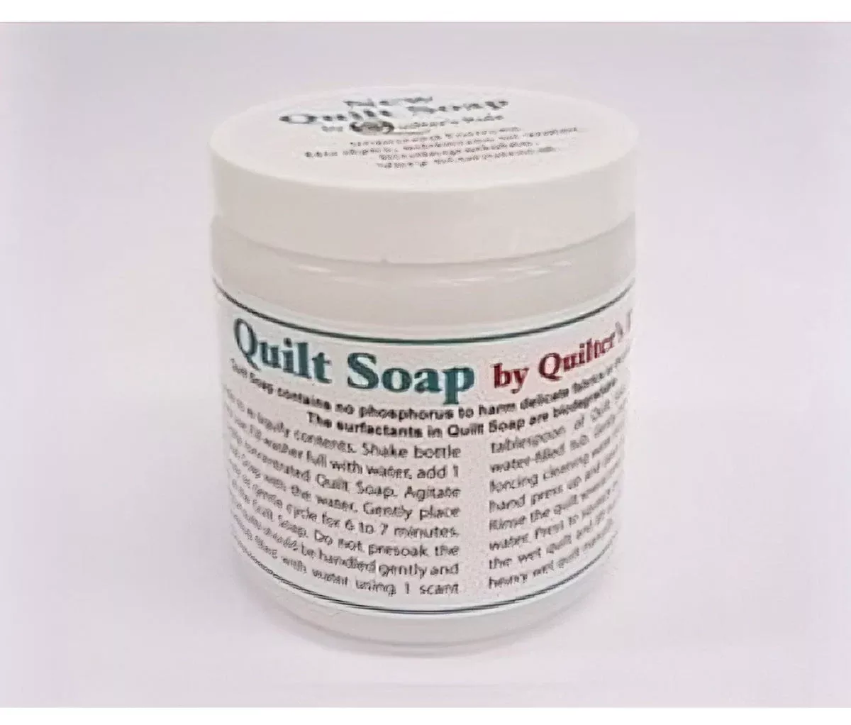 Quilt Soap New and Improved 8ozby Quilter’s Rule
